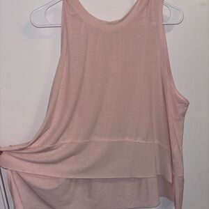 Free people Women's Pink Sleeveless Top
